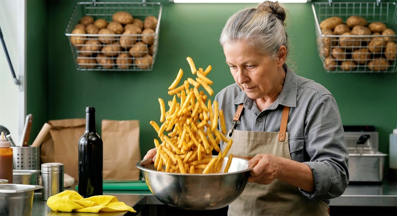 Kitchen professional demonstrating expertise